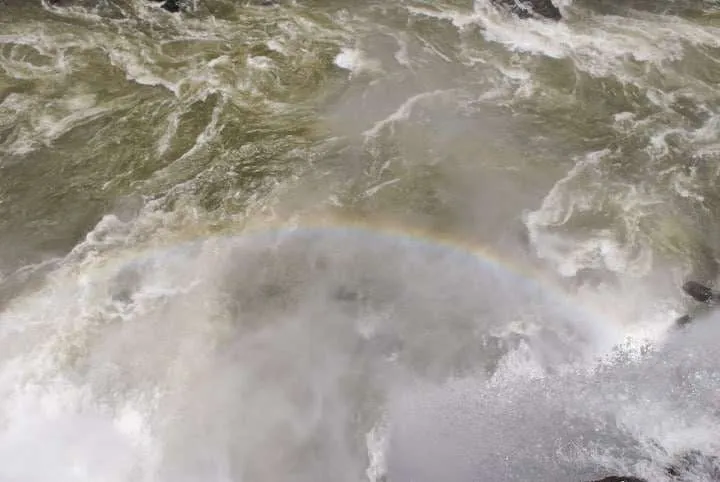 adventure on The Iguazu Falls between Argentina and Brazil