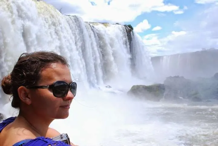 adventure on The Iguazu Falls between Argentina and Brazil