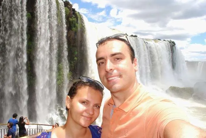 adventure on The Iguazu Falls between Argentina and Brazil