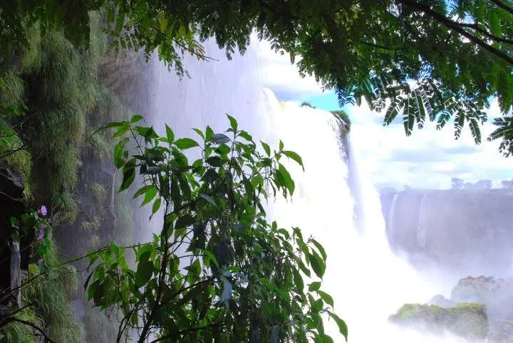 adventure on The Iguazu Falls between Argentina and Brazil
