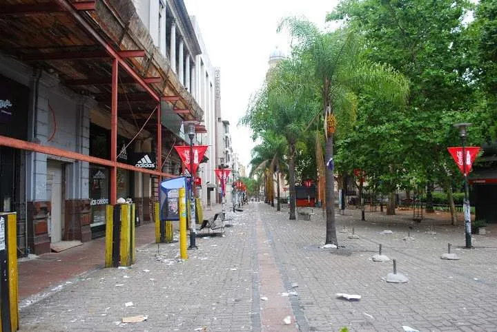 exciting celebration of New Year's Eve in Montevideo in Uruguay