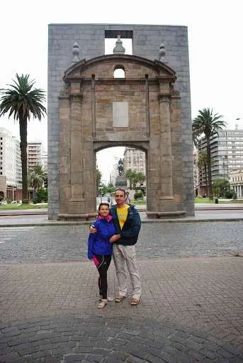 exciting celebration of New Year's Eve in Montevideo in Uruguay