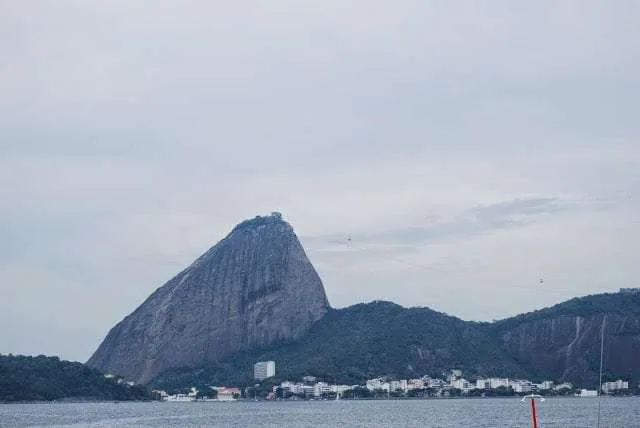 poor places with colorful houses in Rio de Janeiro in Brazil