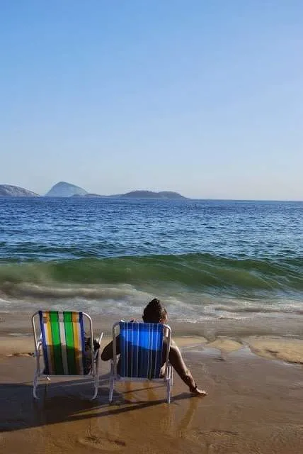 sunbathe in Rio de Janeiro in Brazil on the beaches Copacabana and Ipanema