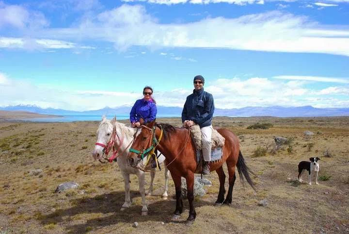 Horseback riding, El Calafate, Argentina