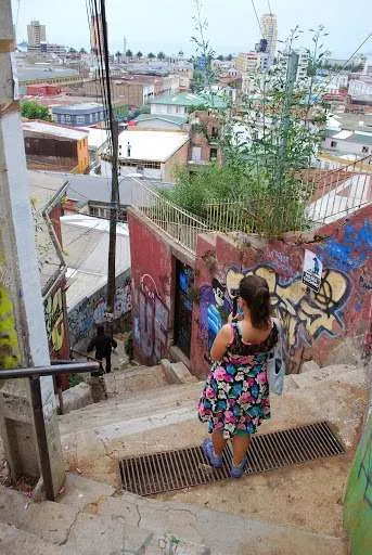 a one day trip through Valparaiso in Chile