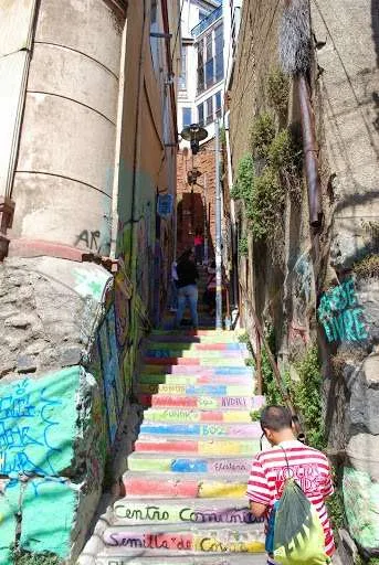 a one day trip through Valparaiso in Chile