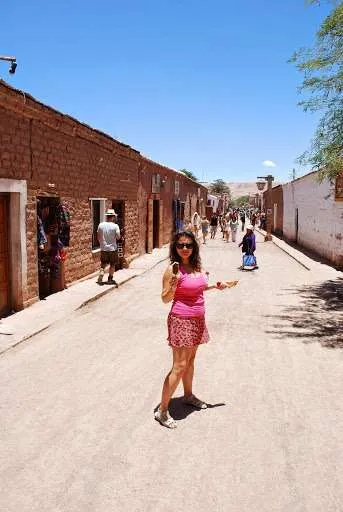 travel to the dusty city of San Pedro de Atacama in Chile
