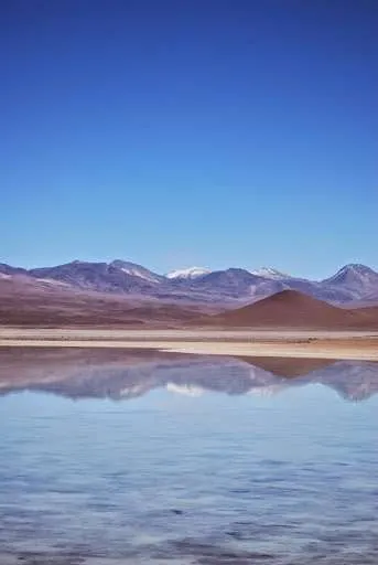 journey on the road to Uyuni in Bolivia