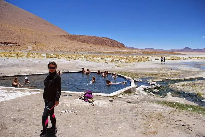 journey on the road to Uyuni in Bolivia