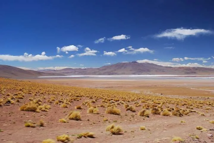 journey on the road to Uyuni in Bolivia