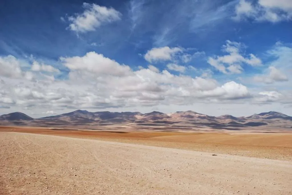 second day of adventures on the way to the salt flat Salar de Uyuni in Bolivia