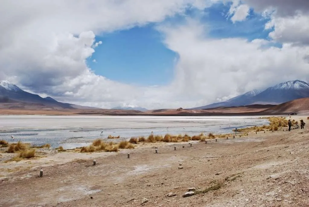 second day of adventures on the way to the salt flat Salar de Uyuni in Bolivia