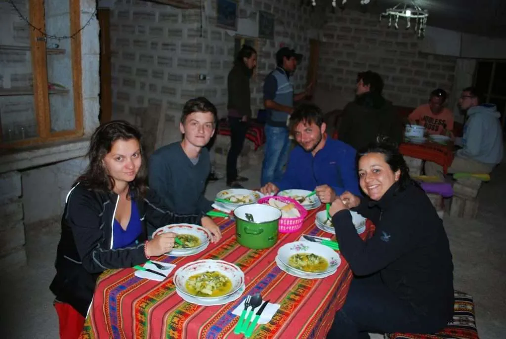 second day of adventures on the way to the salt flat Salar de Uyuni in Bolivia
