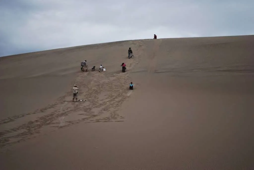 a trip over the famous Nazca lines in Peru