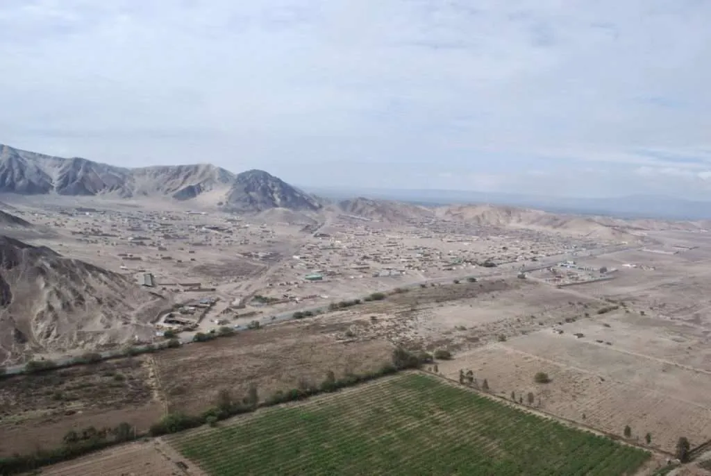 a trip over the famous Nazca lines in Peru