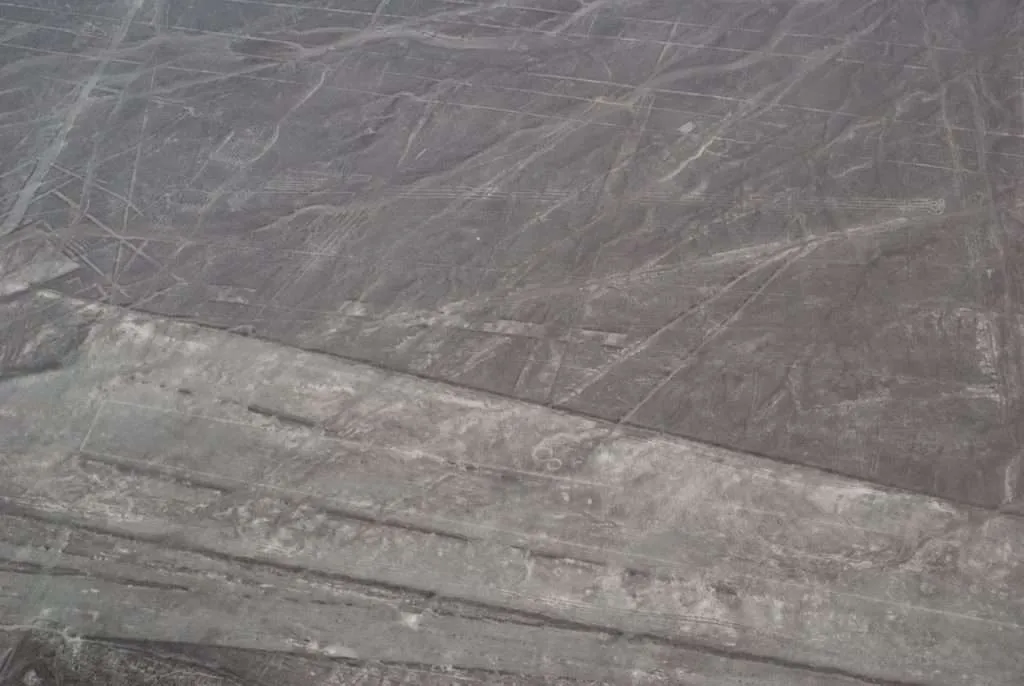 a trip over the famous Nazca lines in Peru