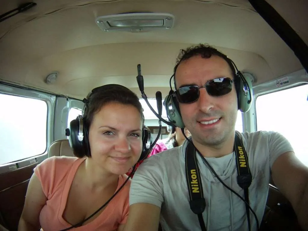 a trip over the famous Nazca lines in Peru