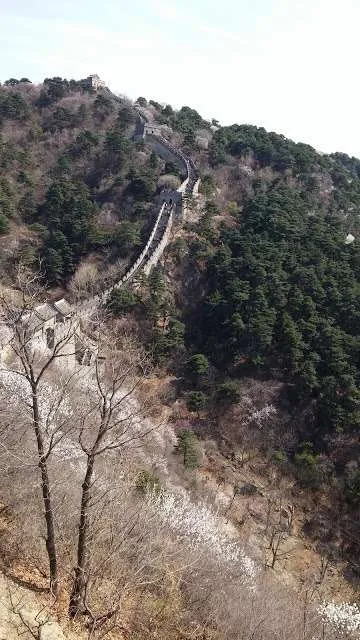 a trip and a walk on the Great Wall of China