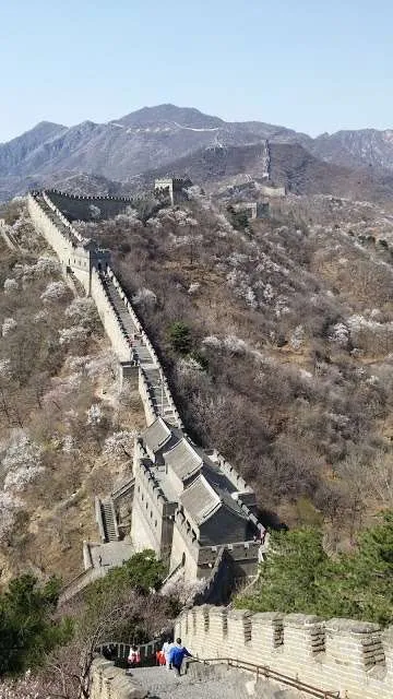 a trip and a walk on the Great Wall of China