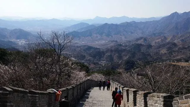 a trip and a walk on the Great Wall of China