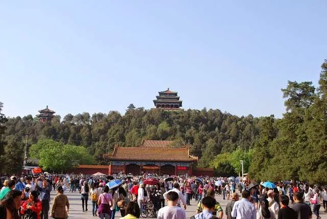 traveling to the big city of Beijing in China