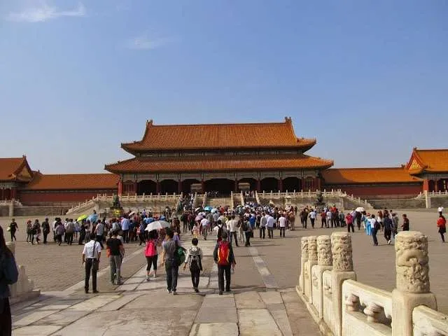 traveling to the big city of Beijing in China