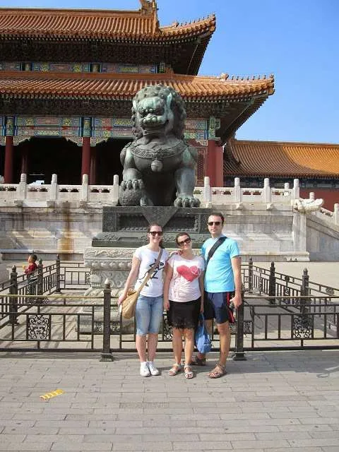 traveling to the big city of Beijing in China