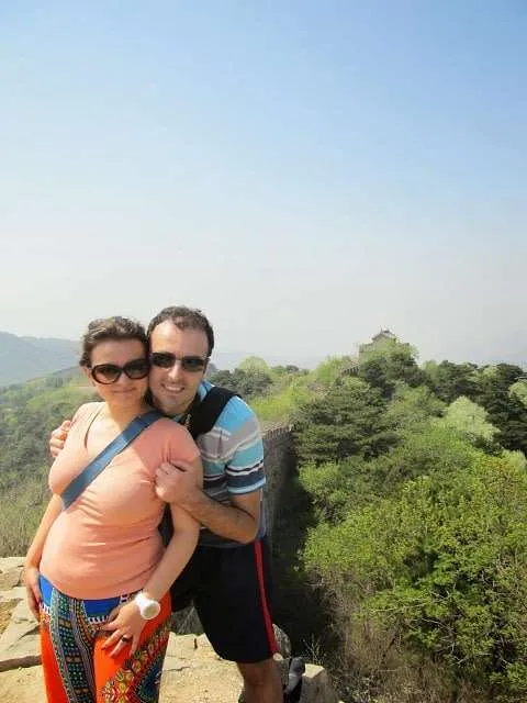 a trip and a walk on the Great Wall of China