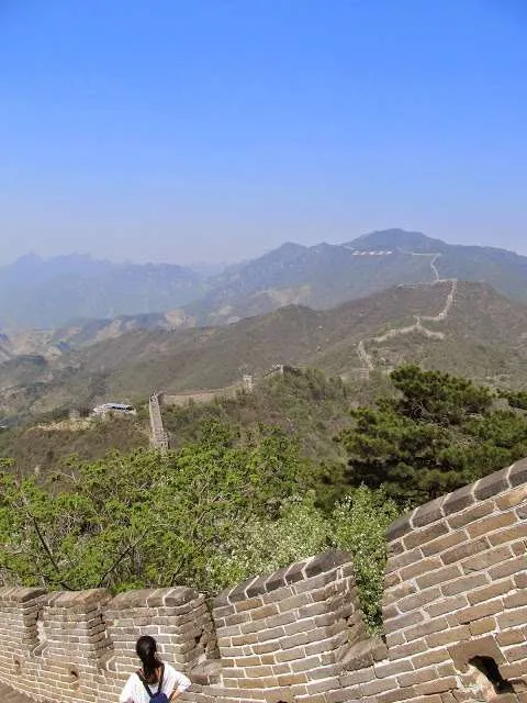a trip and a walk on the Great Wall of China