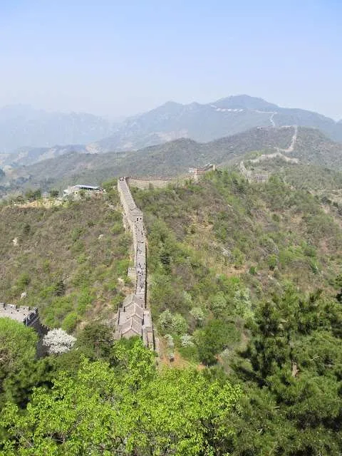 a trip and a walk on the Great Wall of China