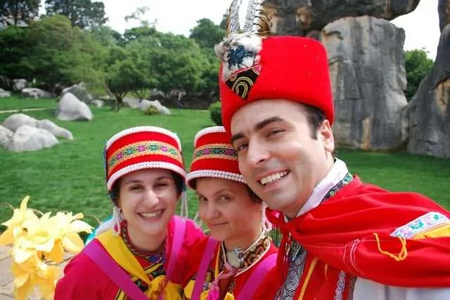 exploring the Stone Forest in Yunnan, China