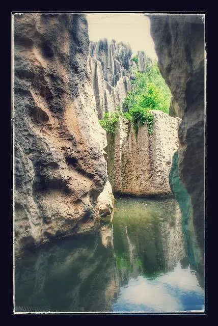 exploring the Stone Forest in Yunnan, China