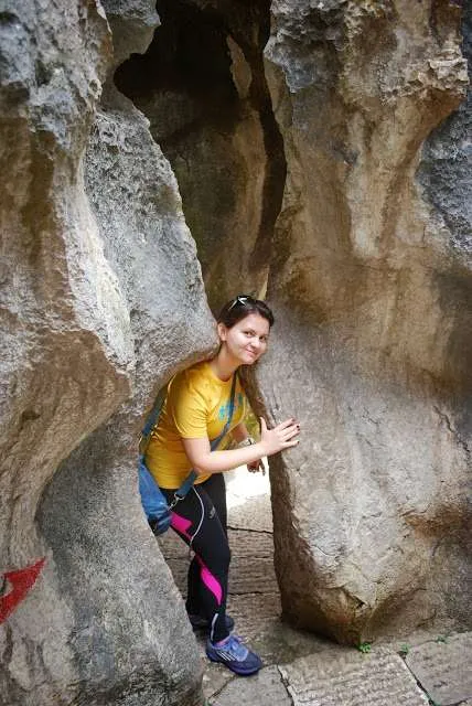 exploring the Stone Forest in Yunnan, China