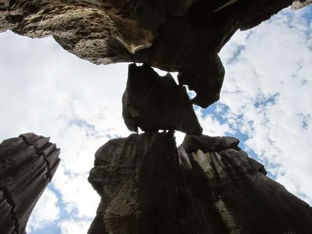 exploring the Stone Forest in Yunnan, China