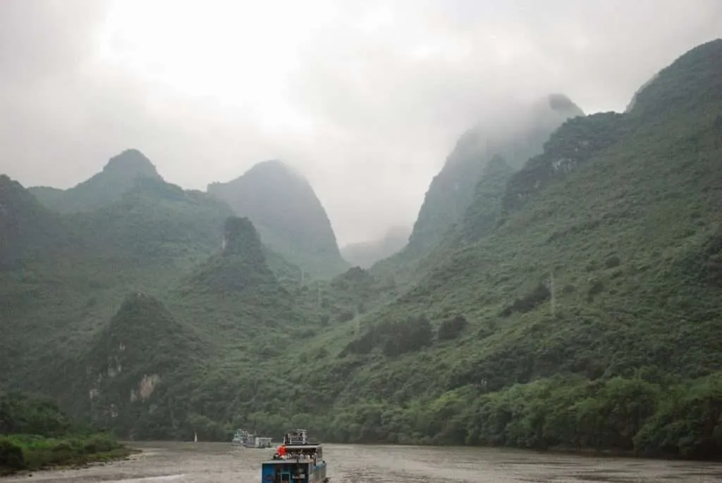 Li river cruise, China