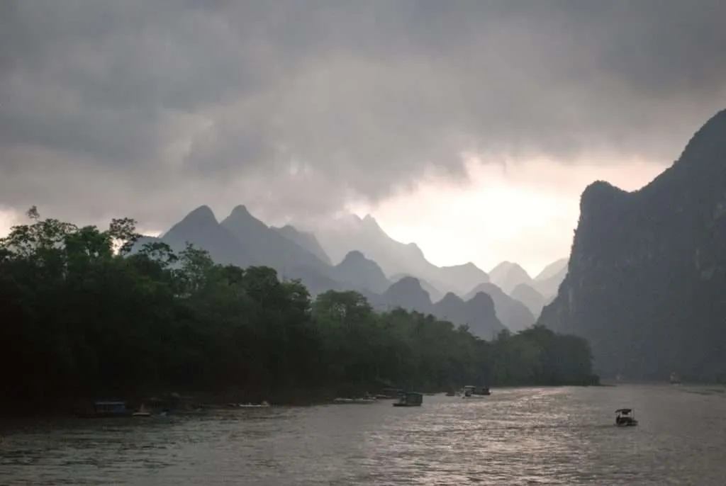 Li river cruise, China