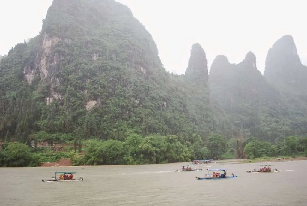 Li river cruise, China