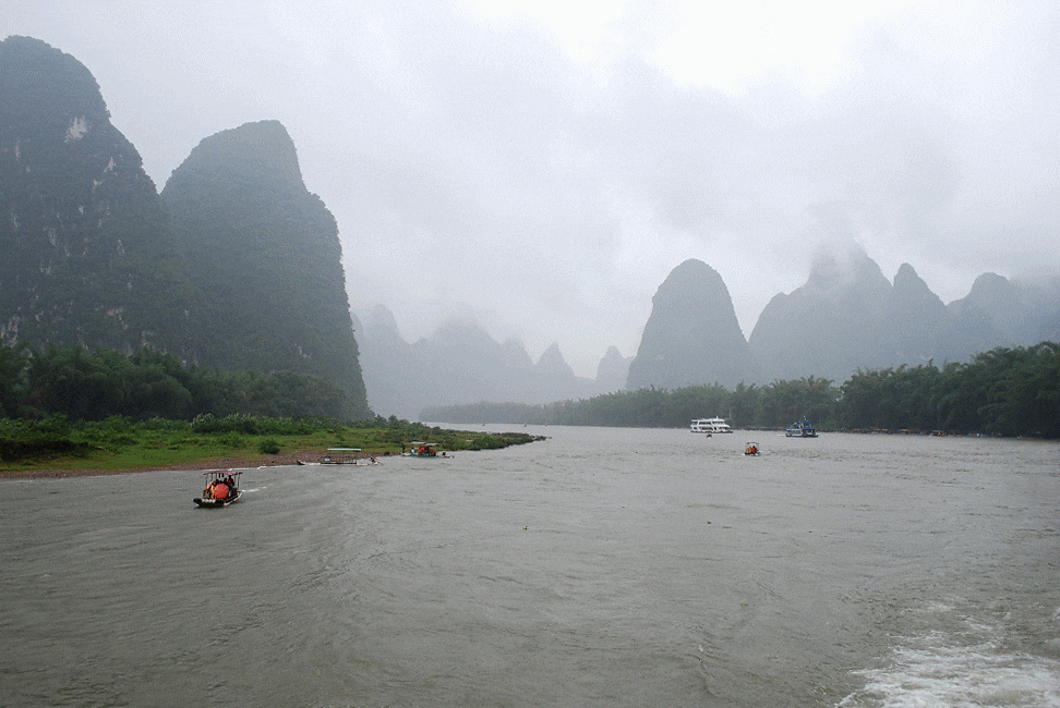 Li river cruise, China