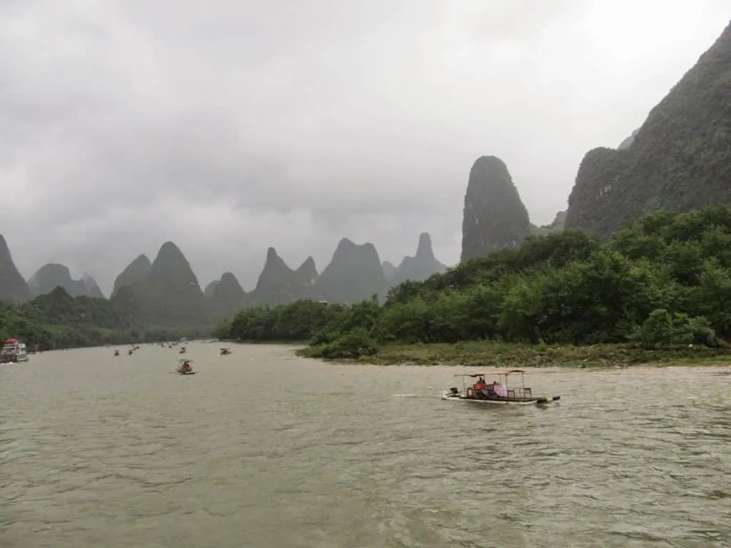 Li river cruise, China
