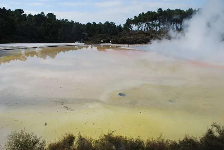 New Zealand North Island road trip itinerary, Wai-O-Tapu thermal park