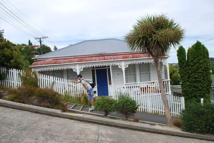 New Zealand, South Island road trip itinerary, Dunedin, Baldwin street