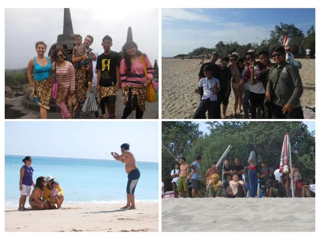 with our fans in Bali