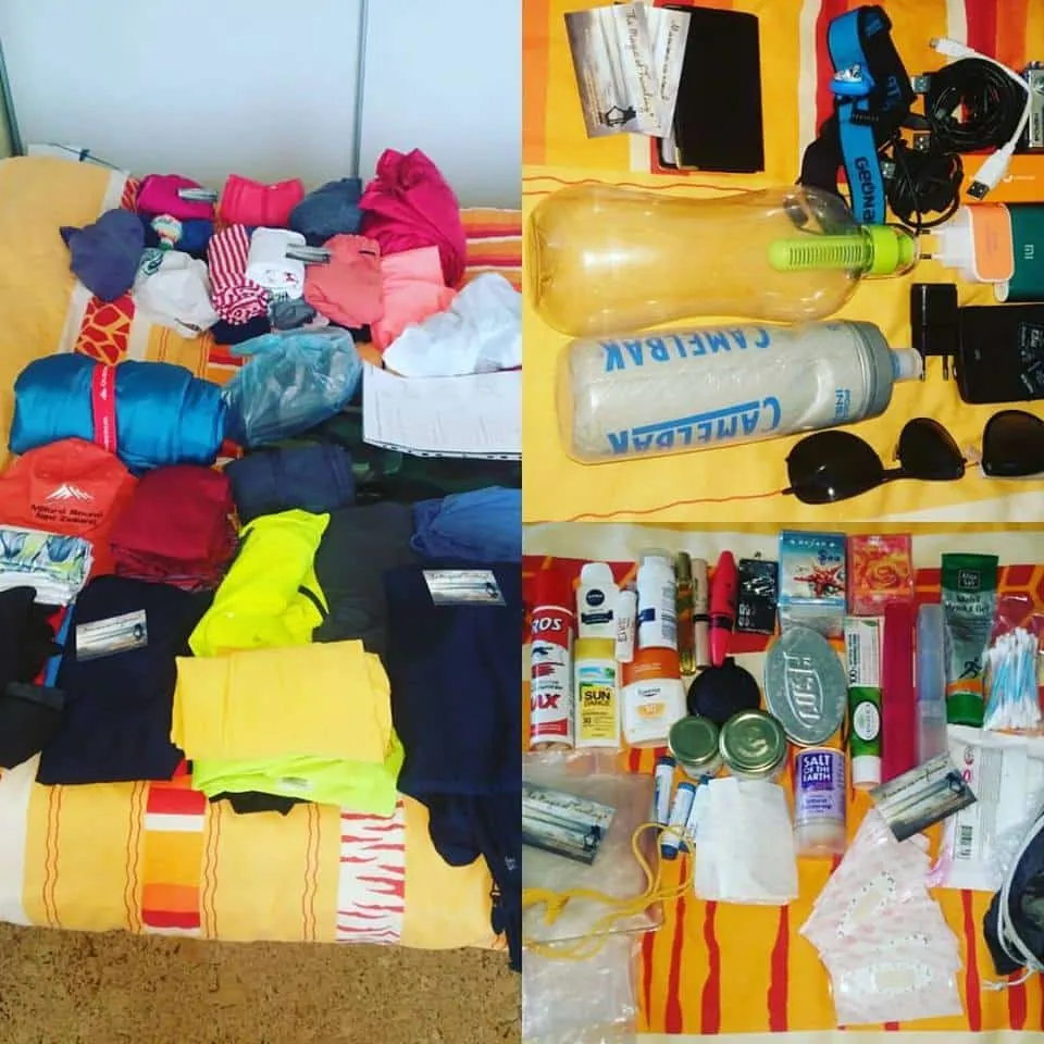 packing for Camino de santiago, Spain