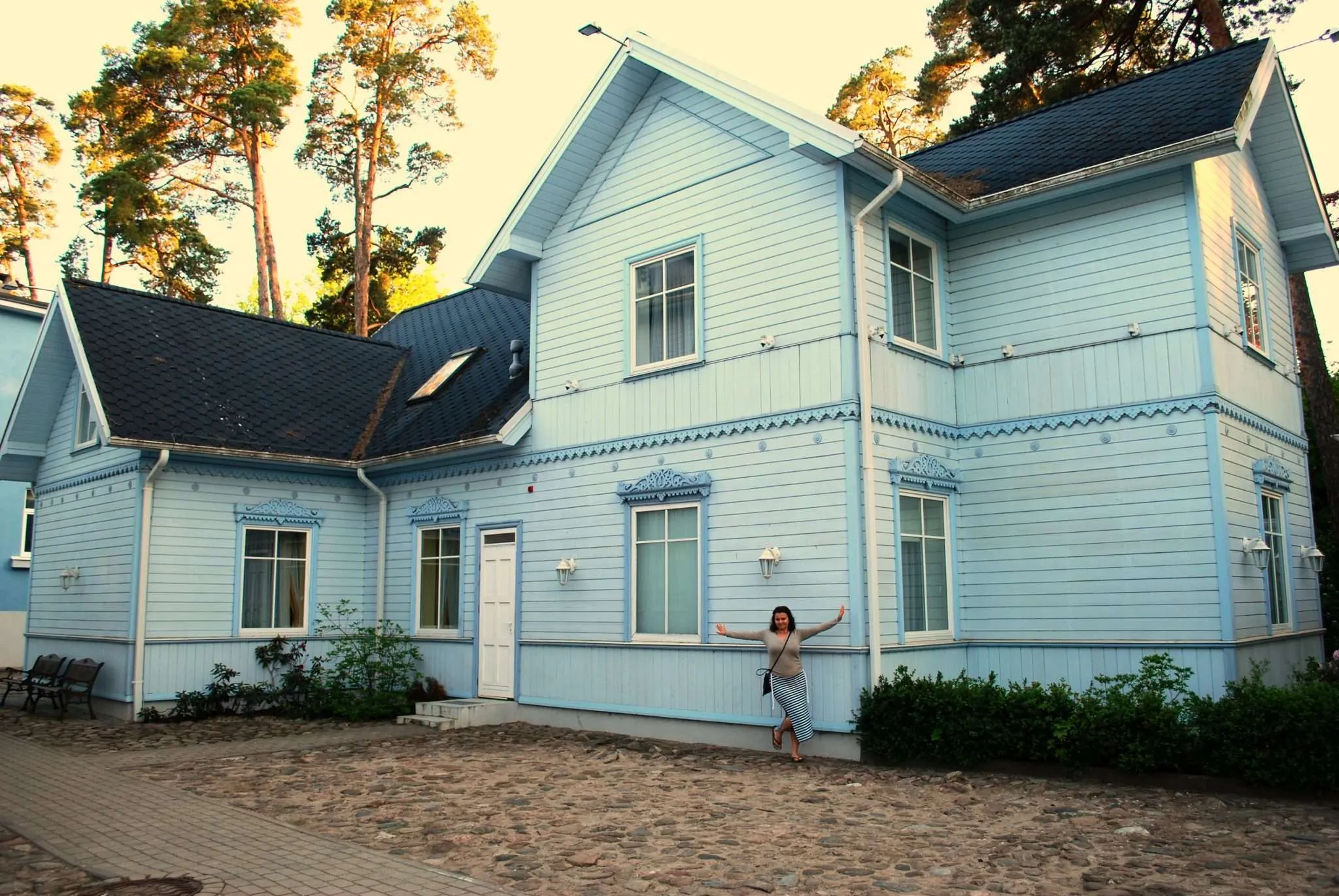 Every house in Jurmala in Latvia is that beautiful!