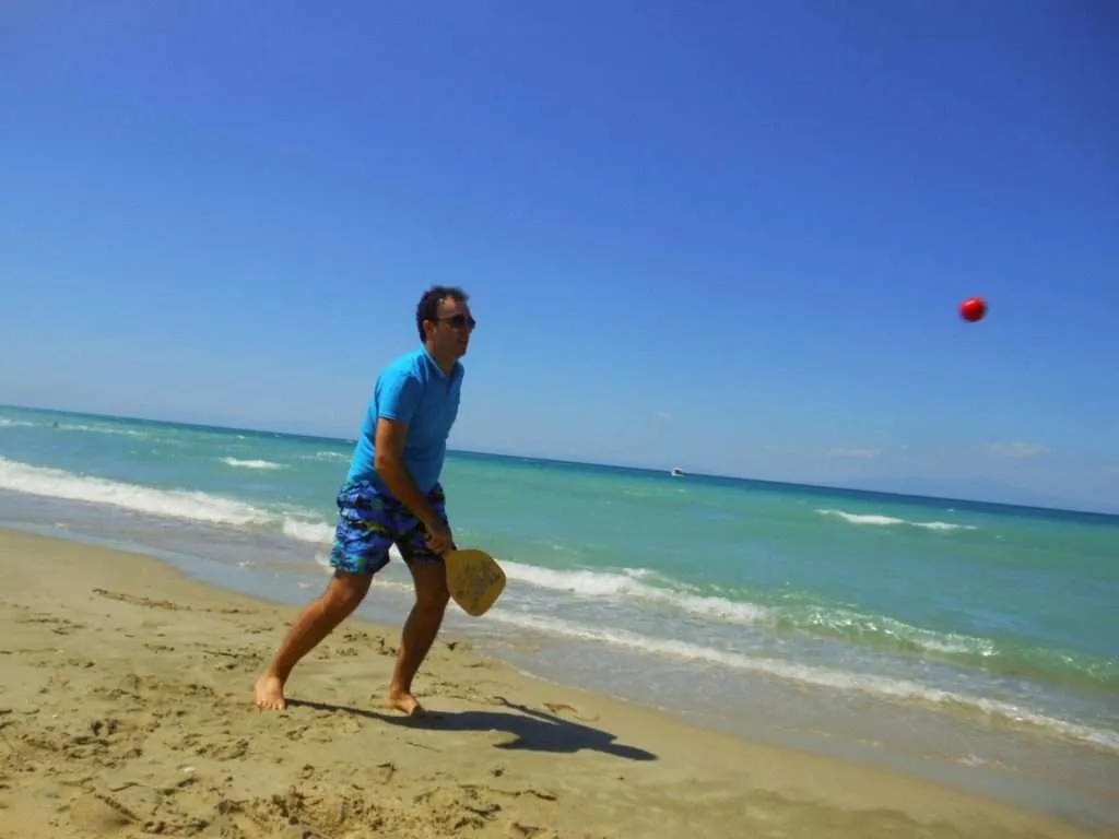 Sani beach