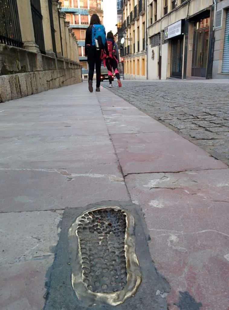 Following the pilgrims in Leon