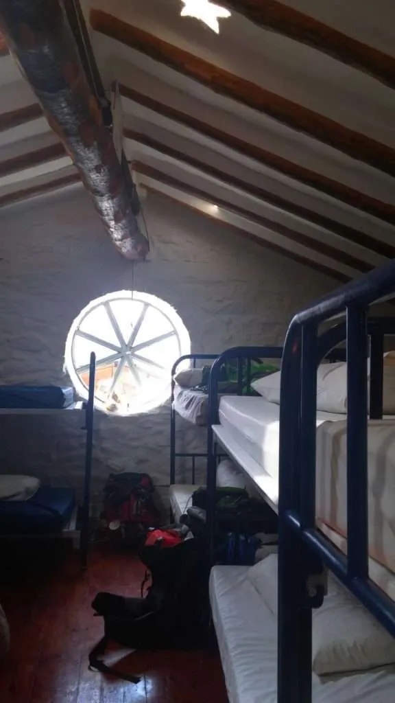 Dorms in the albergue