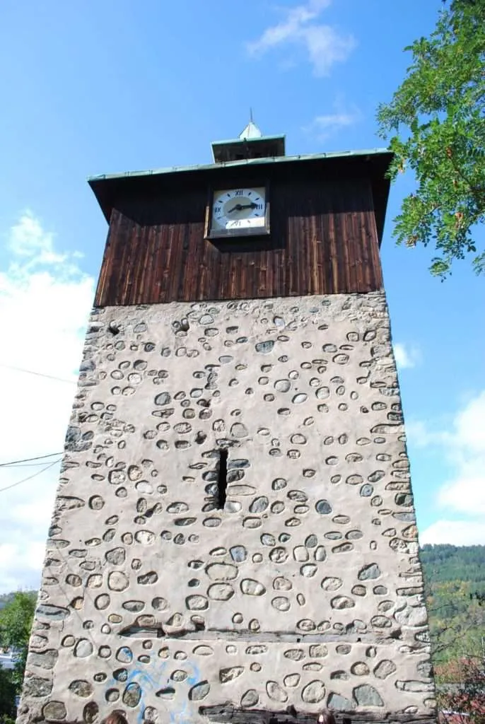clock tower in Dupnitsa, Bulgaria