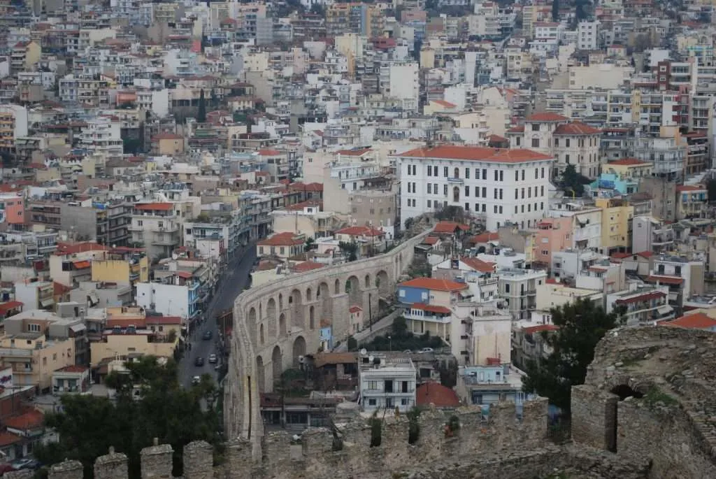 celebrating New Year in Greece, Kavala